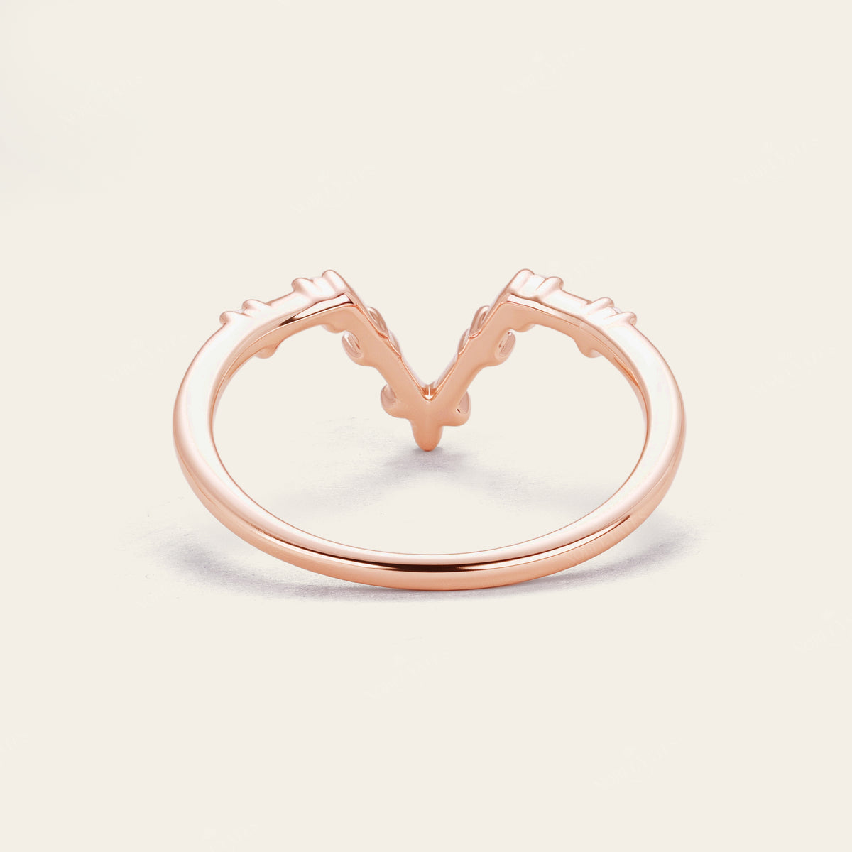 Half Rose Cut Kite Moissanite Art Deco Engagement Ring Sets 3pcs-Nobel Yates