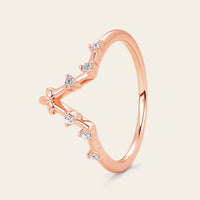 Half Rose Cut Kite Moissanite Art Deco Engagement Ring Sets 3pcs-Nobel Yates