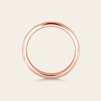 Vintage Milgrain Full eternity Classic Rose Gold Couple Bands