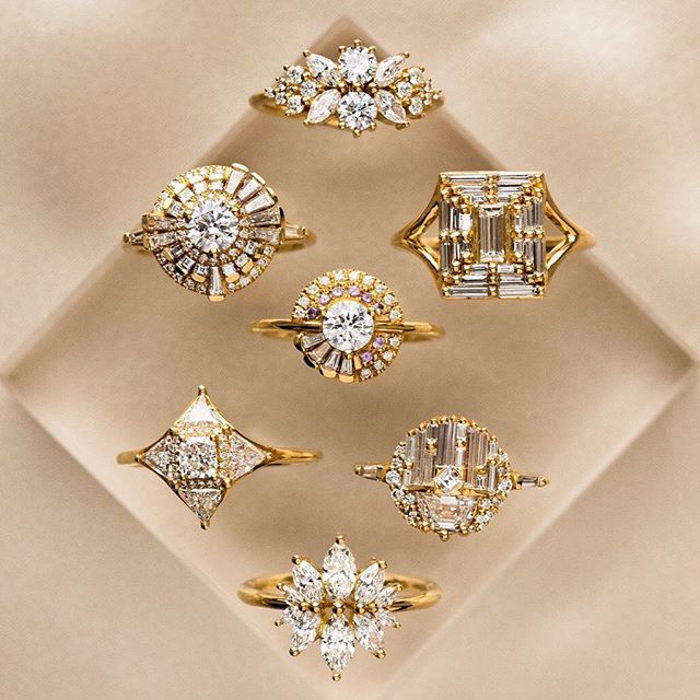 Gemstone Shapes & Stone Cuts: How to Choose the Right Look for Your Art Deco Ring