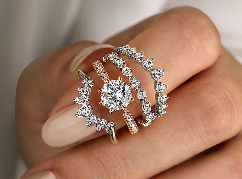 Match your engagement ring with the perfect wedding band