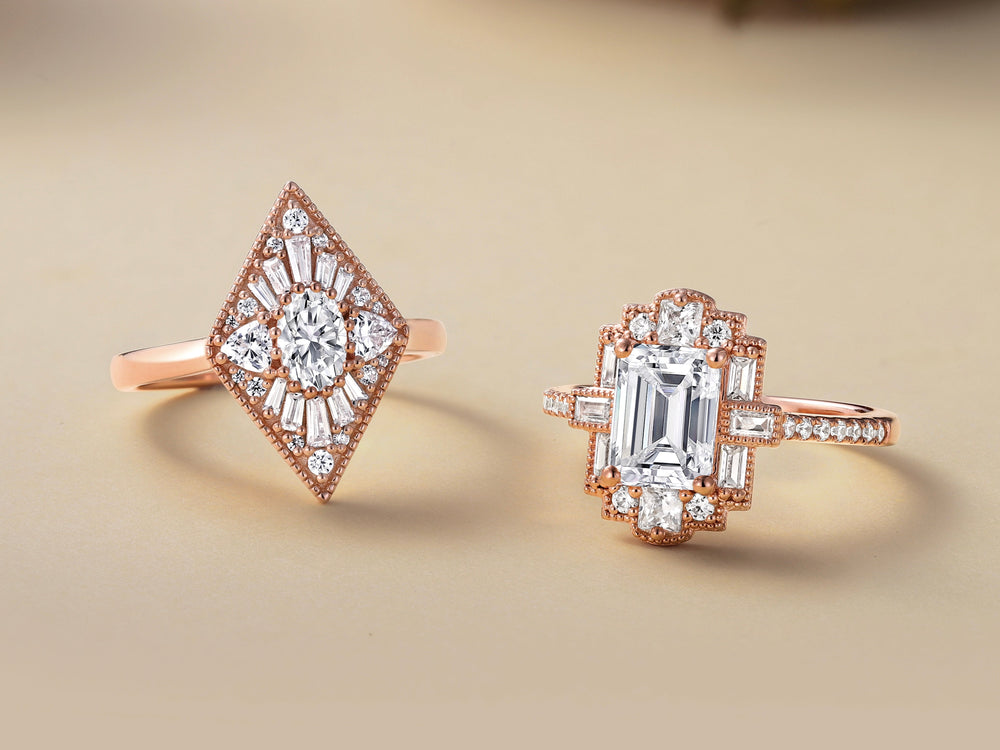 Art Deco Engagement Rings