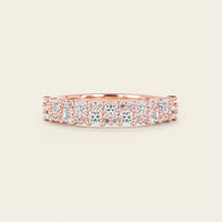 Mosaic Lab Diamond Square Eternity Art Deco Band