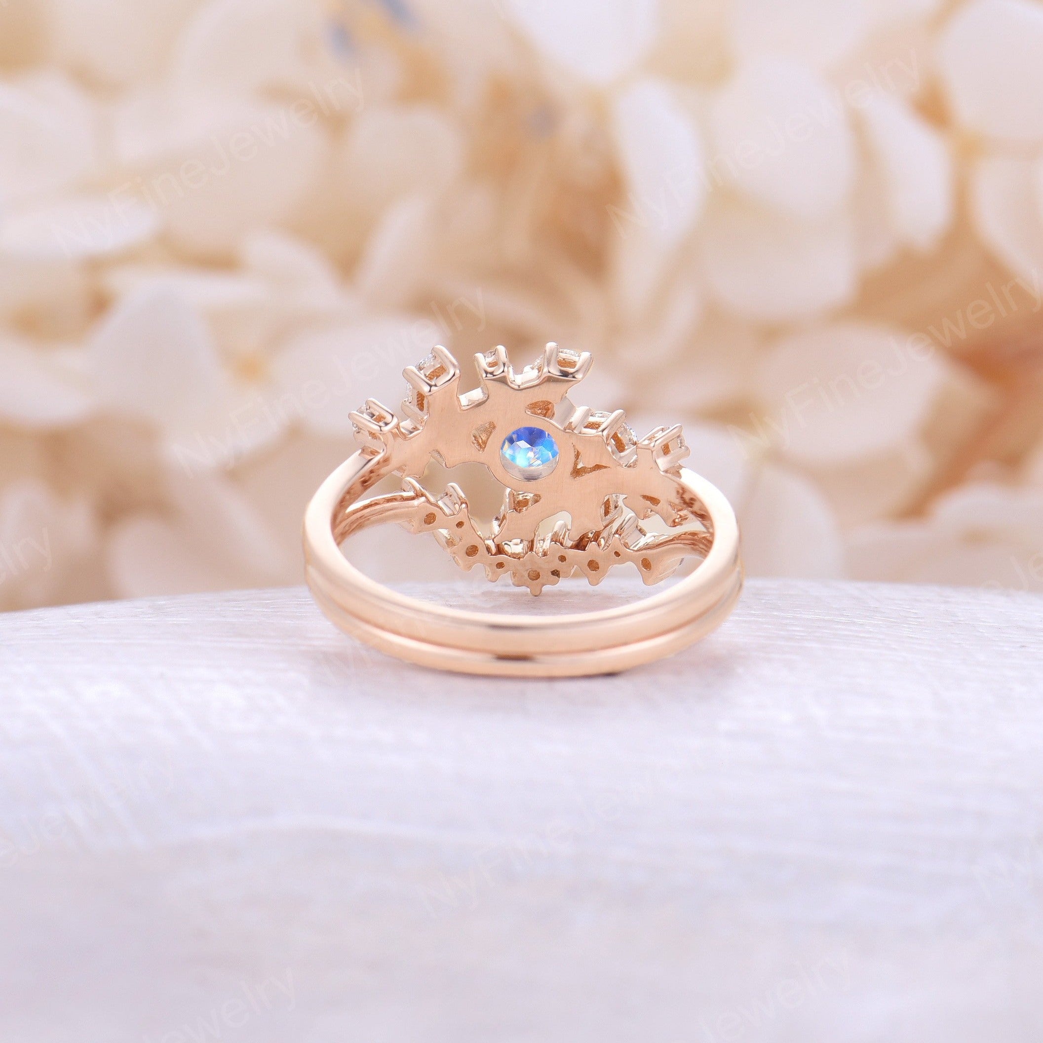 Jewels Galaxy Best Valentine Gifts Jewellery for Women Rose Gold Plated AD  Adjustable Ring (SMNJG-RNG-5044) : Amazon.in: Fashion